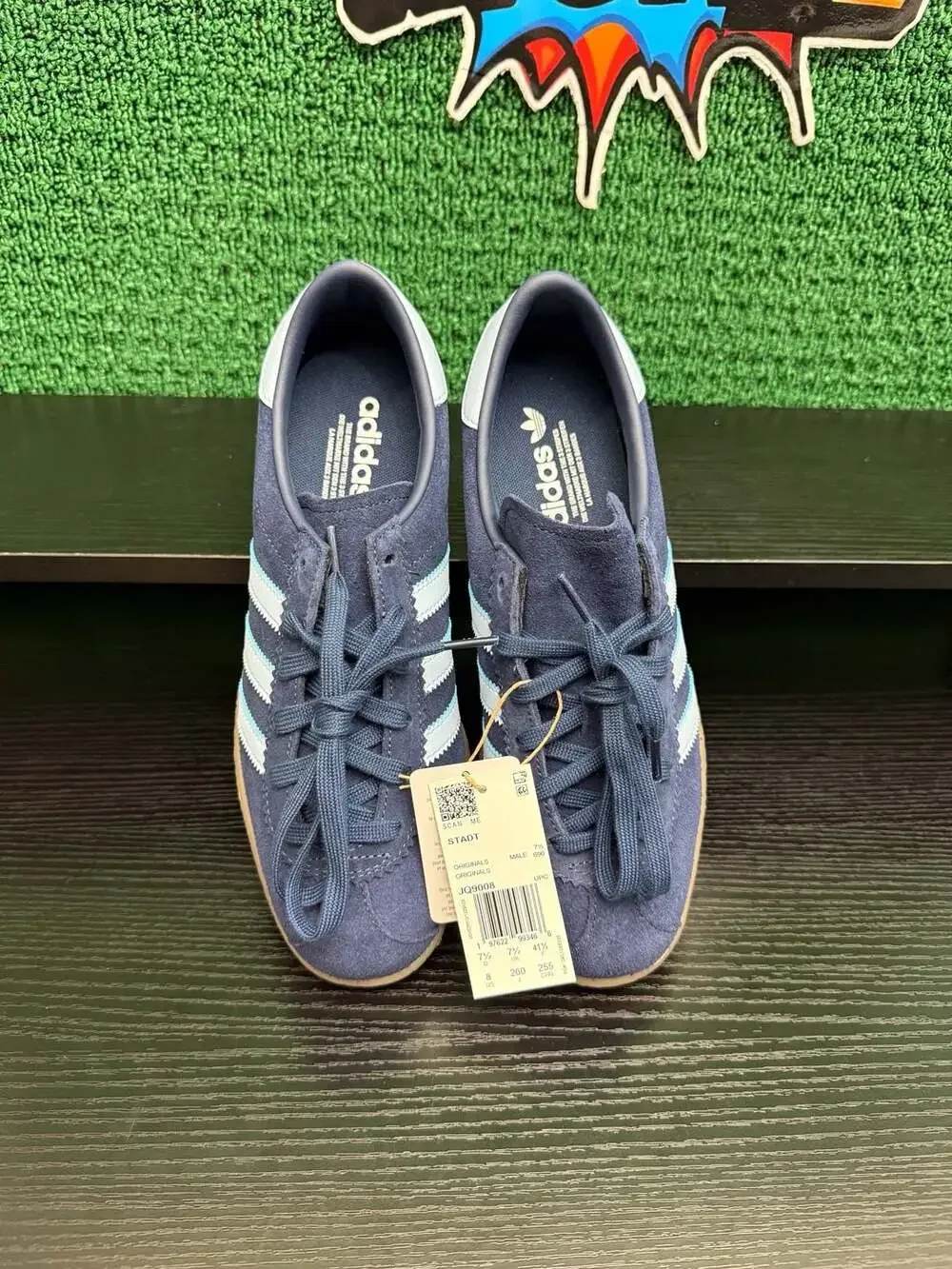 Adidas Originals Stadt Indigo/Sky Blue Men’s Size 8 Brand New